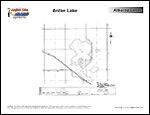 Laminated Map of Antler Lake Product preview image