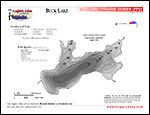 Laminated Map of Buck Lake Product preview image