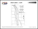 Laminated Map of Chain Lakes Reservoir Product preview image