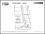Laminated Map of Chain Lakes Reservoir Product preview image