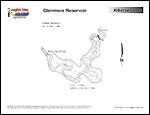 Laminated Map of Glenmore Reservoir Product preview image