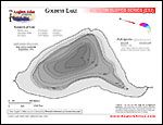 Laminated Map of Goldeye Lake Product preview image