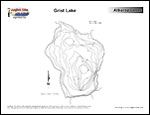 Laminated Map of Grist Lake Product preview image