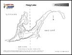 Laminated Map of Haig Lake Product preview image
