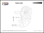 Laminated Map of Hasse Lake Product preview image