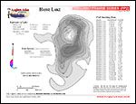 Laminated Map of Hasse Lake Product preview image
