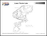 Laminated Map of Lower Therien Lake Product preview image
