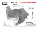 Laminated Map of Marie Lake Product preview image