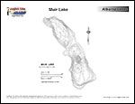Laminated Map of Muir Lake Product preview image