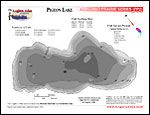 Laminated Map of Pigeon Lake Product preview image