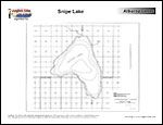 Laminated Map of Snipe Lake Product preview image