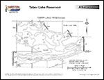 Laminated Map of Taber Lake Product preview image