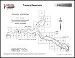 Laminated Map of Travers Reservoir Product preview image