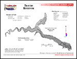 Laminated Map of Travers Reservoir Product preview image