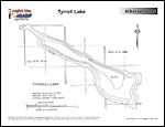 Laminated Map of Tyrrell Lake Product preview image