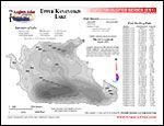 Laminated Map of Upper Kananaskis Lake Product preview image