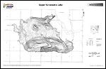 Laminated Map of Upper Kananaskis Lake Product preview image