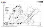 Laminated Map of Wolf Lake Product preview image