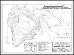 Large Bathymetric Map (Depth Chart) of Ambrose Lake Product preview image