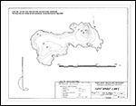 Large Bathymetric Map (Depth Chart) of Gantahaz Lake Product preview image