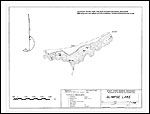 Large Bathymetric Map (Depth Chart) of Glimpse Lake Product preview image