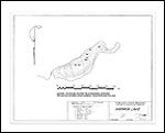 Large Bathymetric Map (Depth Chart) of Harmon Lake Product preview image