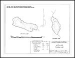 Large Bathymetric Map (Depth Chart) of Helen Lake Product preview image