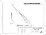 Large Bathymetric Map (Depth Chart) of Aid Lake Product preview image