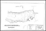 Large Bathymetric Map (Depth Chart) of Kitsumkalum Lake Product preview image