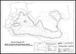 Large Bathymetric Map (Depth Chart) of Pinantan Lake Product preview image