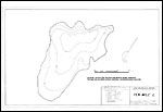 Large Bathymetric Map (Depth Chart) of Ten Mile Lake Product preview image