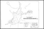 Large Bathymetric Map (Depth Chart) of Tudyah Lake Product preview image