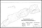 Large Bathymetric Map (Depth Chart) of Vaseux Lake Product preview image