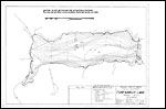 Large Bathymetric Map (Depth Chart) of Tchesinkut Lake Product preview image