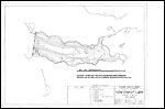 Large Bathymetric Map (Depth Chart) of Tchesinkut Lake Product preview image