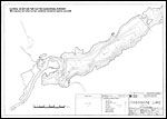 Large Bathymetric Map (Depth Chart) of Toodoggone Lake Product preview image