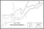 Large Bathymetric Map (Depth Chart) of Uncha Lake Product preview image