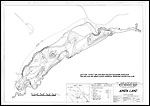Large Bathymetric Map (Depth Chart) of Aiken Lake Product preview image