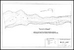 Large Bathymetric Map (Depth Chart) of Woss Lake Product preview image