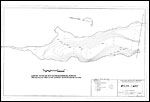 Large Bathymetric Map (Depth Chart) of Woss Lake Product preview image