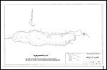 Large Bathymetric Map (Depth Chart) of Anzus Lake Product preview image