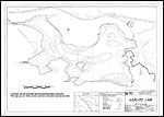 Large Bathymetric Map (Depth Chart) of Azuklotz Lake Product preview image