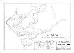 Large Bathymetric Map (Depth Chart) of Dickson Lake Product preview image