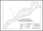 Large Bathymetric Map (Depth Chart) of Echo Lake Product preview image