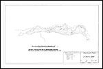 Large Bathymetric Map (Depth Chart) of Echo Lake Product preview image