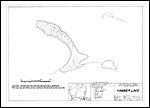 Large Bathymetric Map (Depth Chart) of Hammer Lake Product preview image