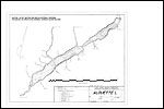 Large Bathymetric Map (Depth Chart) of Alouette Lake Product preview image
