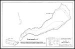 Large Bathymetric Map (Depth Chart) of Whiteswan Lake Product preview image