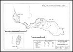 Large Bathymetric Map (Depth Chart) of Onion Lake Product preview image