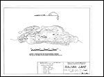 Large Bathymetric Map (Depth Chart) of Sullivan Lake Product preview image
